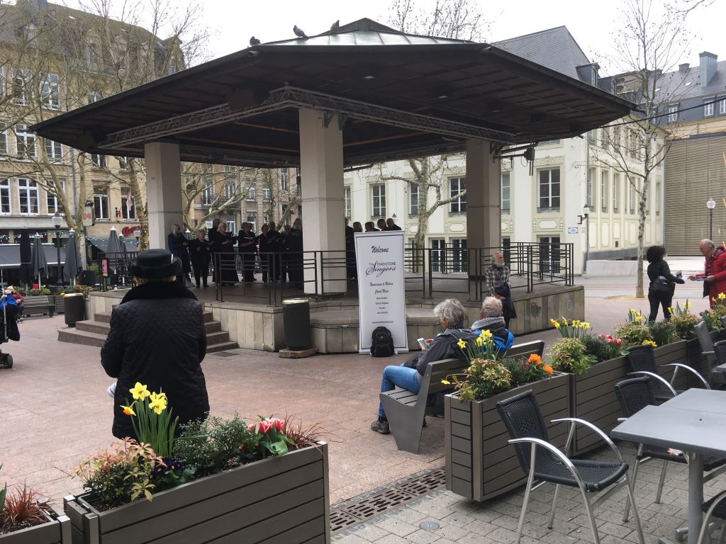 Busking in Luxembourg