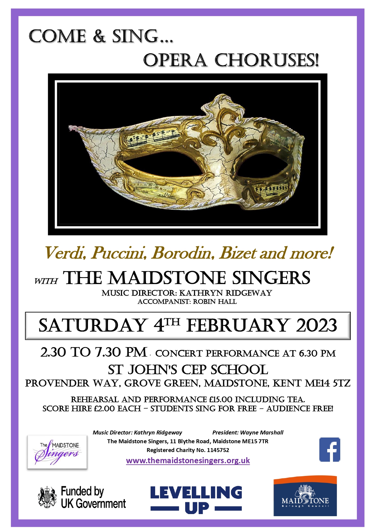Come and Sing 2023 Poster Final