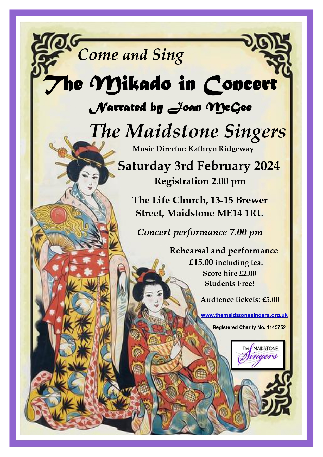 Come and Sing Mikado Final